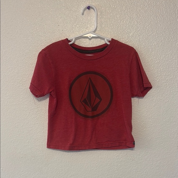 Volcom Kids Red‎ Graphic T-Shirt - Picture 1 of 2